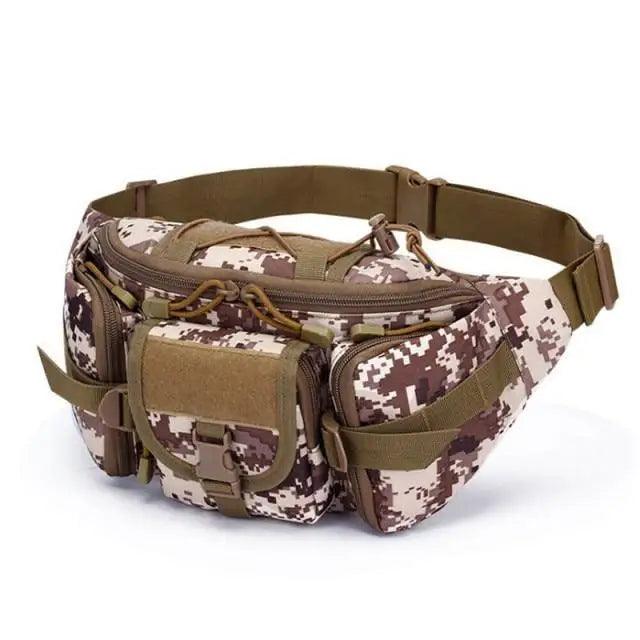 Multifunction Tactical Military Waist Bag Classical Design Outdoor Sports Running Men Travel Fanny Bag Stevvex