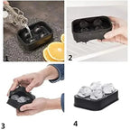 Multifunctional Ice Cube Maker Creative Silica Gel Gun Bullet Skull Shape Tray Mold Home Bar Party Cool Whiskey Wine Ice Cream Bar Tool Stevvex