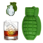Multifunctional Ice Cube Maker Creative Silica Gel Gun Bullet Skull Shape Tray Mold Home Bar Party Cool Whiskey Wine Ice Cream Bar Tool Stevvex