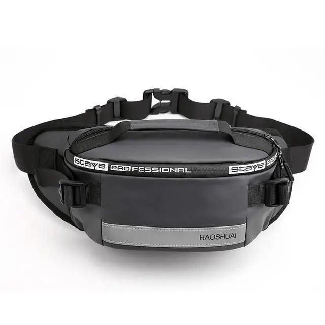 Multifunctional Outdoor Anti-Theft Waist Bag Men Fashionable Waterproof Fanny Pack Adjustable Belt Travel Bag Stevvex