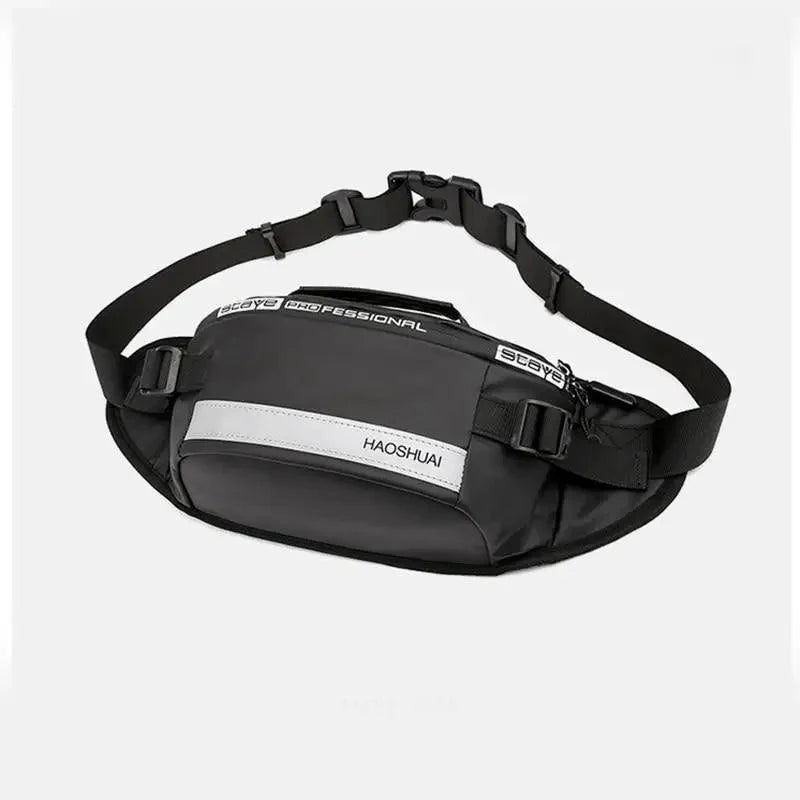 Multifunctional Outdoor Anti-Theft Waist Bag Men Fashionable Waterproof Fanny Pack Adjustable Belt Travel Bag Stevvex
