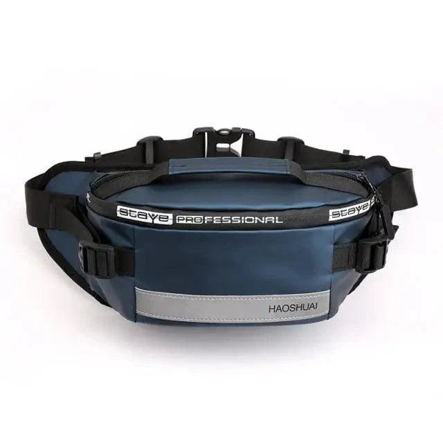 Multifunctional Outdoor Anti-Theft Waist Bag Men Fashionable Waterproof Fanny Pack Adjustable Belt Travel Bag Stevvex