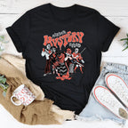 Murder Mystery Squad Tee Peachy Sunday