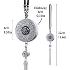 Islamic Hanging Car Accessory Made From Alloy | Quranic Ayat Car Hanging Ornament（MAC238）
