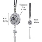 Islamic Hanging Car Accessory Made From Alloy | Quranic Ayat Car Hanging Ornament（MAC238）