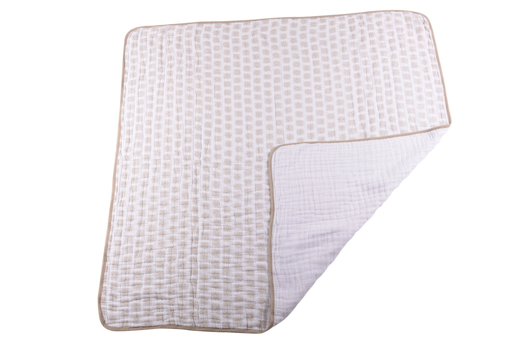 Muslin Baby Blanket 100 Percent Cotton Soft Breathable