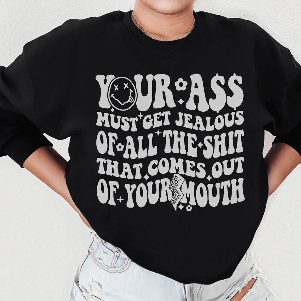 Must Get Jealous Sweatshirt Peachy Sunday