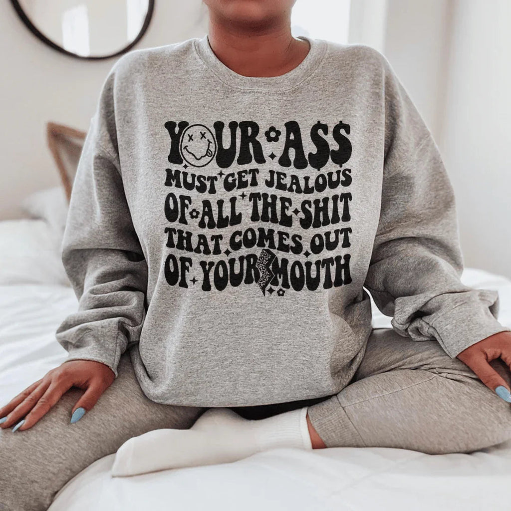 Must Get Jealous Sweatshirt Peachy Sunday