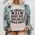 My Anxiety Is A Doozy Tee Peachy Sunday