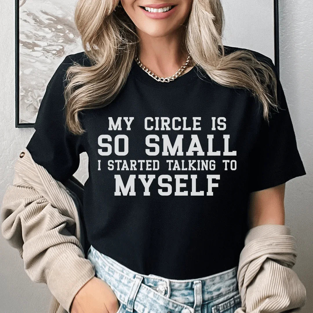 My Circle Is So Small Tee - SJB-DIAMOND ELITES