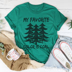 My Favorite Color Is Coal Tee