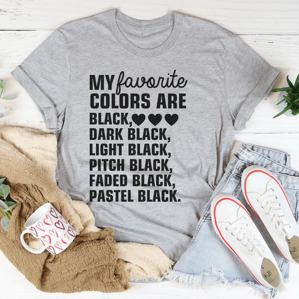 My Favorite Colors Tee