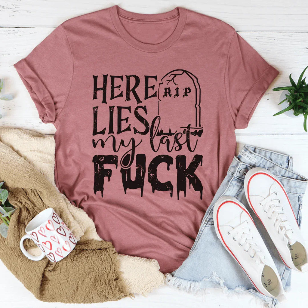 My Last F Tee