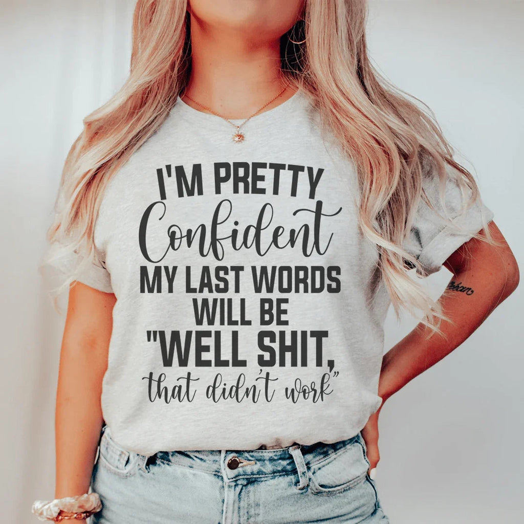 My Last Words Tee - SJB-DIAMOND ELITES