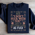 My List Is Getting A Mile Long Sweatshirt Peachy Sunday
