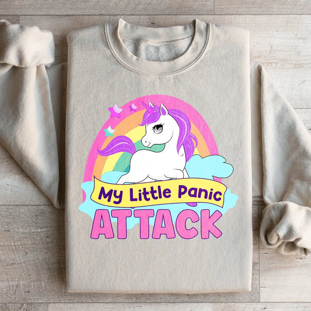 My Little Panic Attack Sweatshirt Peachy Sunday