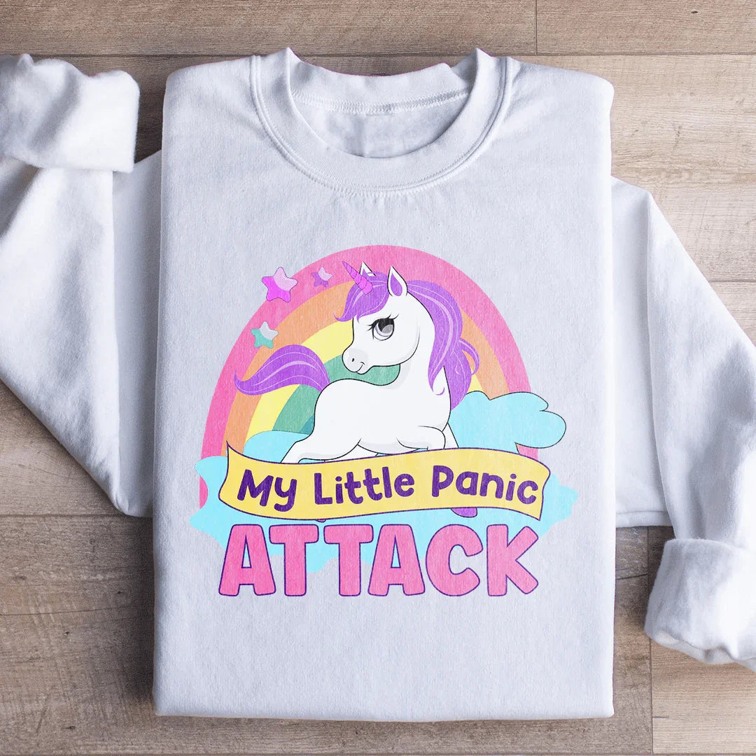 My Little Panic Attack Sweatshirt Peachy Sunday