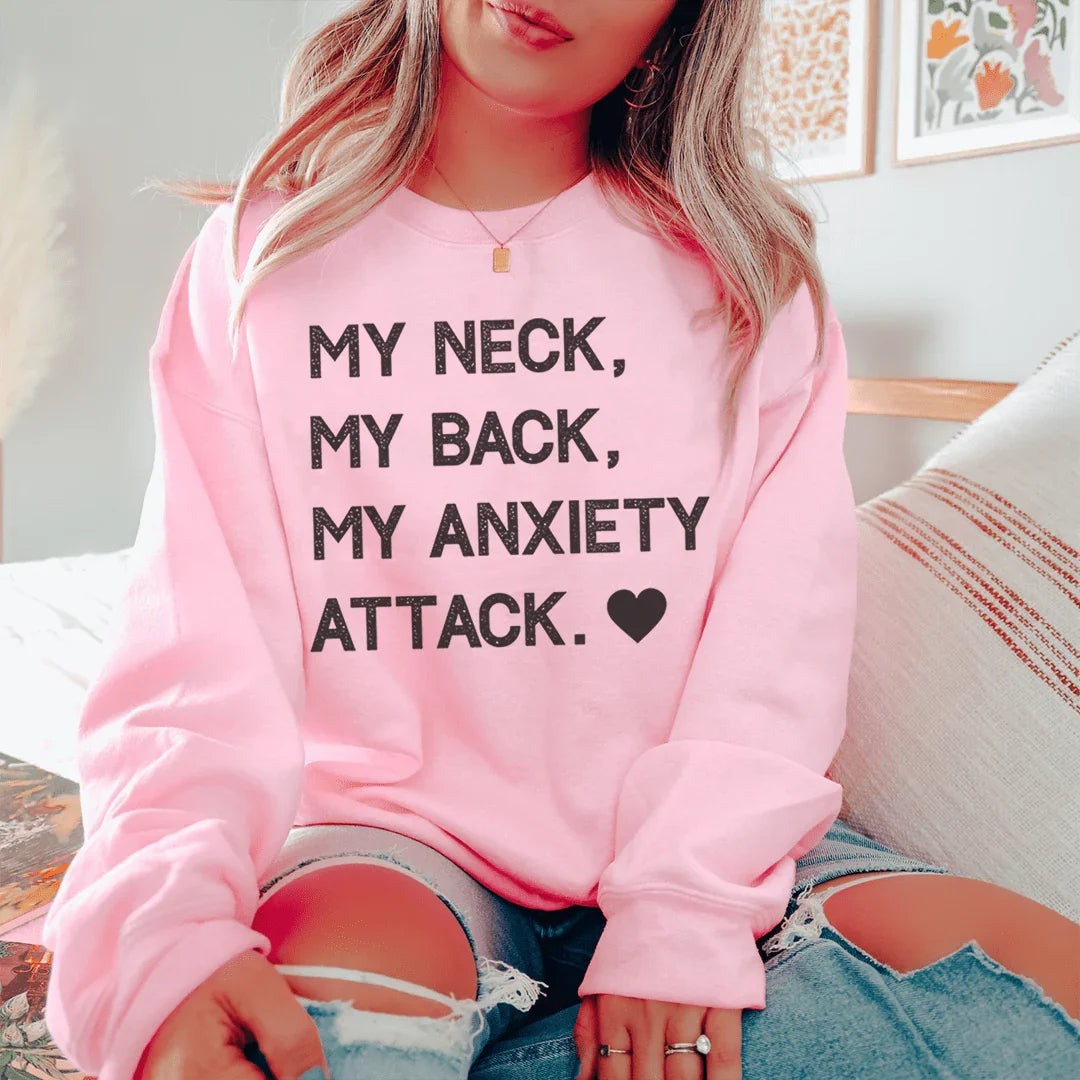 My Neck My Back Sweatshirt Peachy Sunday