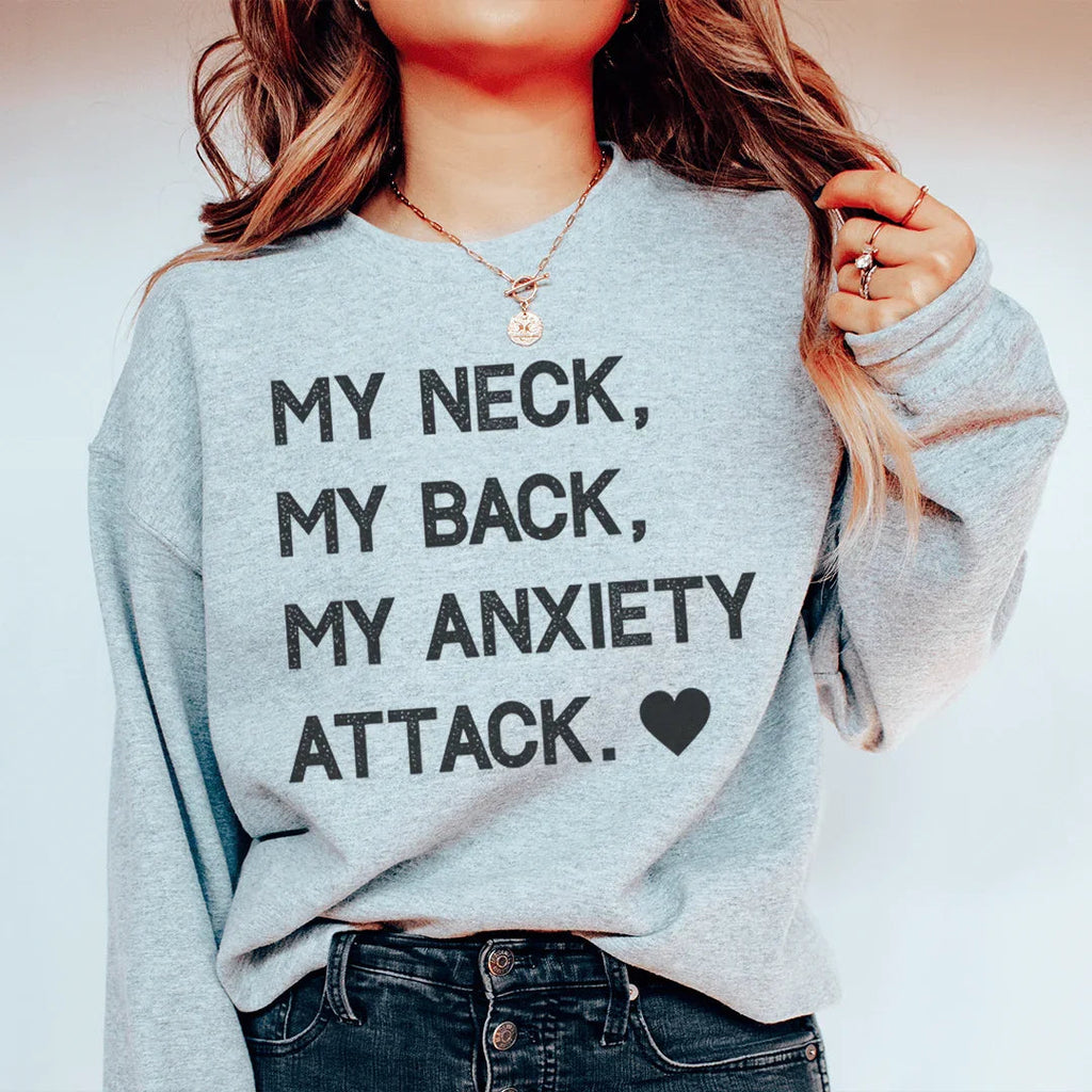 My Neck My Back Sweatshirt Peachy Sunday