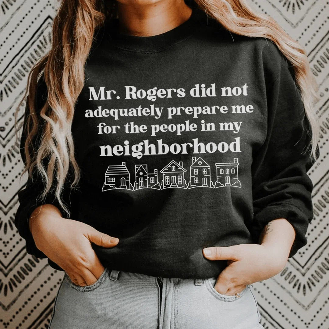 My Neighborhood Sweatshirt Peachy Sunday