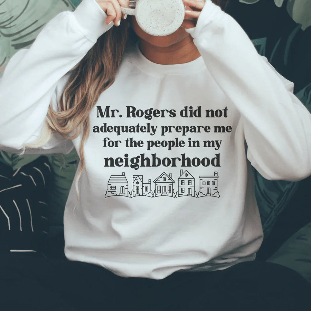 My Neighborhood Sweatshirt Peachy Sunday