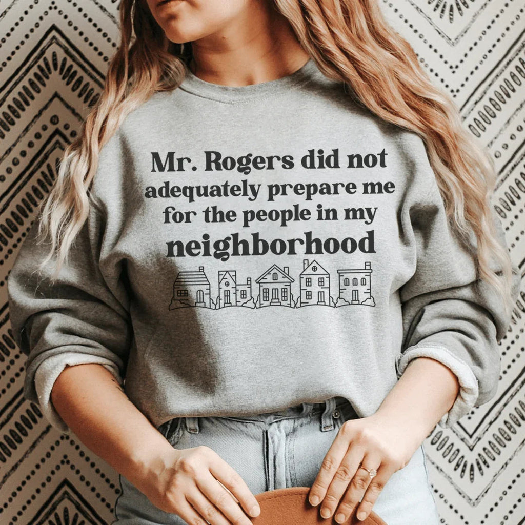 My Neighborhood Sweatshirt Peachy Sunday