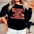 My Parents Didn't Raise A Quitter Sweatshirt Peachy Sunday