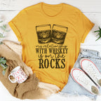 My Relationship Is On The Rocks Tee Peachy Sunday