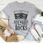 My Relationship Is On The Rocks Tee Peachy Sunday