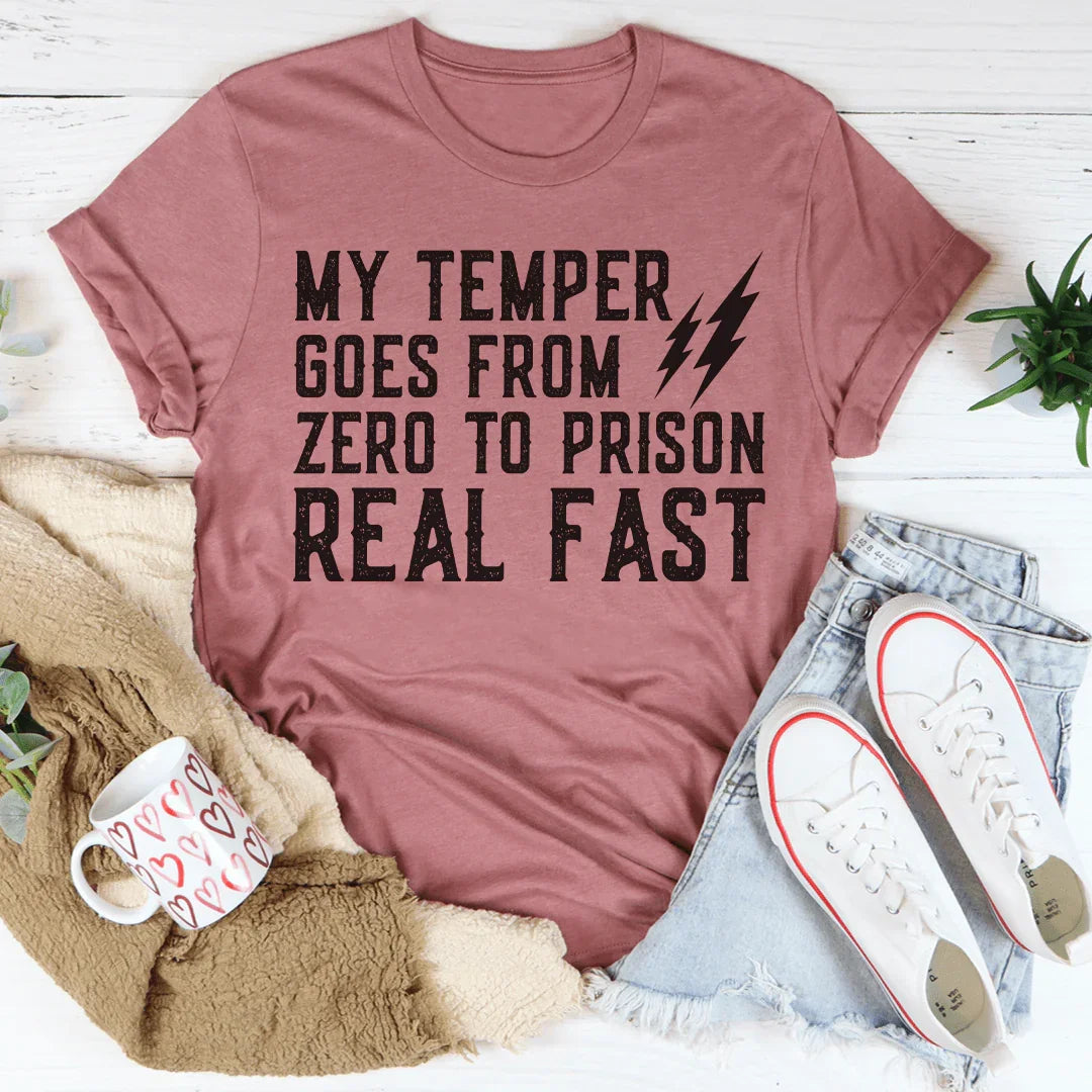 My Temper Tee Peachy Sunday