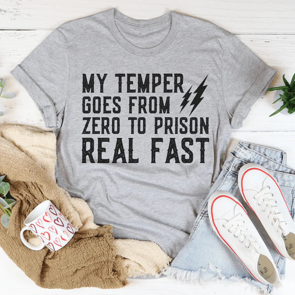 My Temper Tee Peachy Sunday