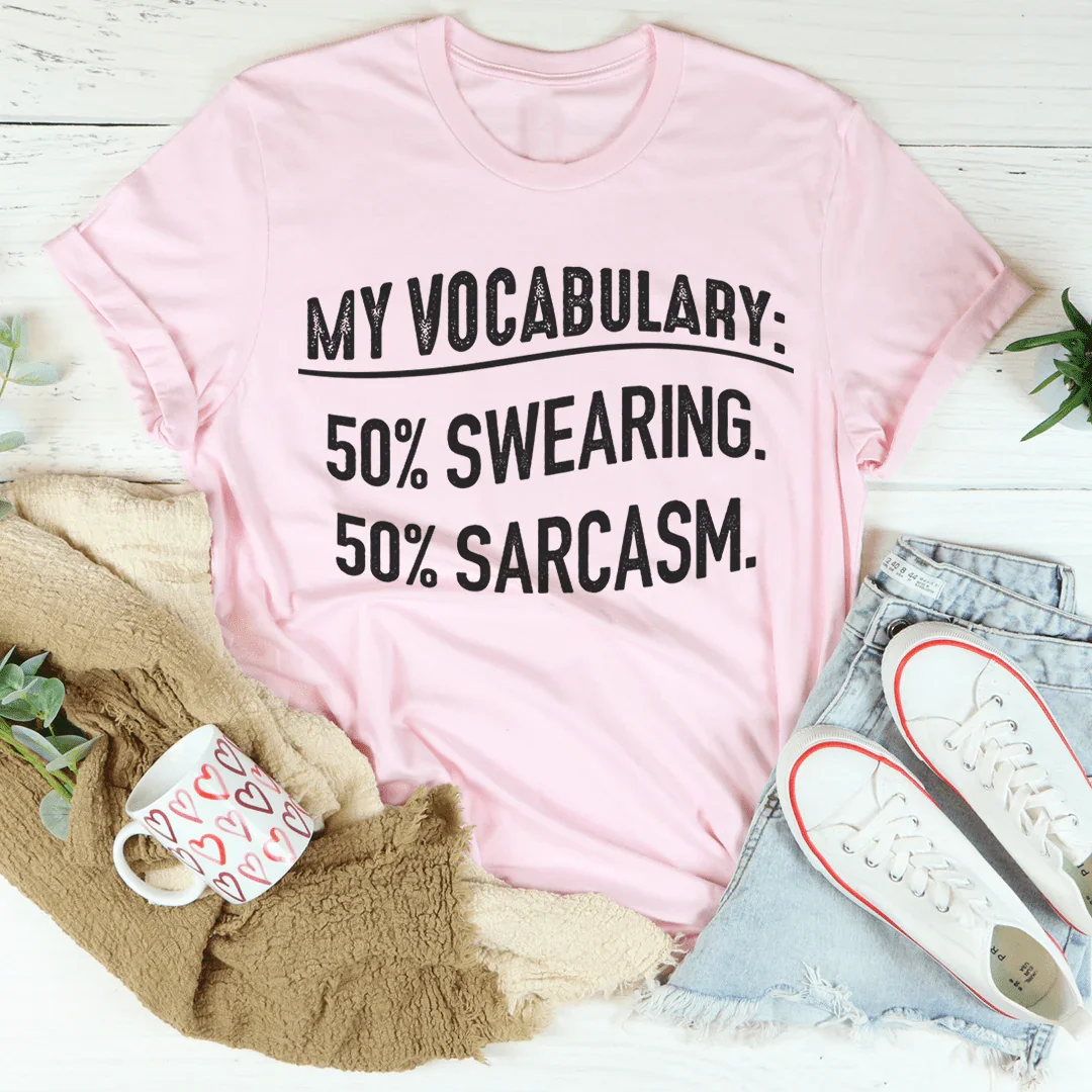 My Vocabulary Tee Peachy Sunday