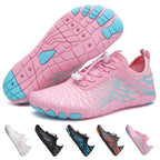 Shuilv Loraxpro Barefoot Shoes Women，Hike Footwear Barefoot Shoes Women Men Water Shoes for Women Shoes with Wide Toe Box Neuropathy Shoes for Women Comfort wear Shoes Grounded Non-Slip Pink Pi-Mart