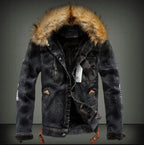 Thick Plus Velvet Youth Denim Jacket