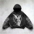 Urban Vibe Hooded Y2K Streetwear Sweatshirt Pi-Mart