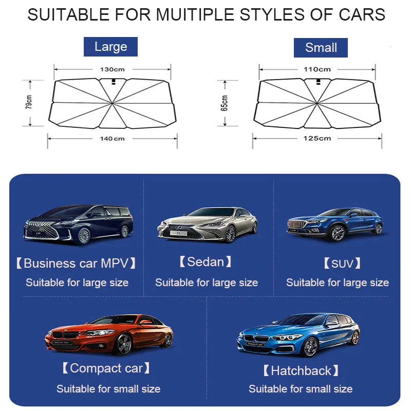 Car Sunshade Umbrella Pi-Mart