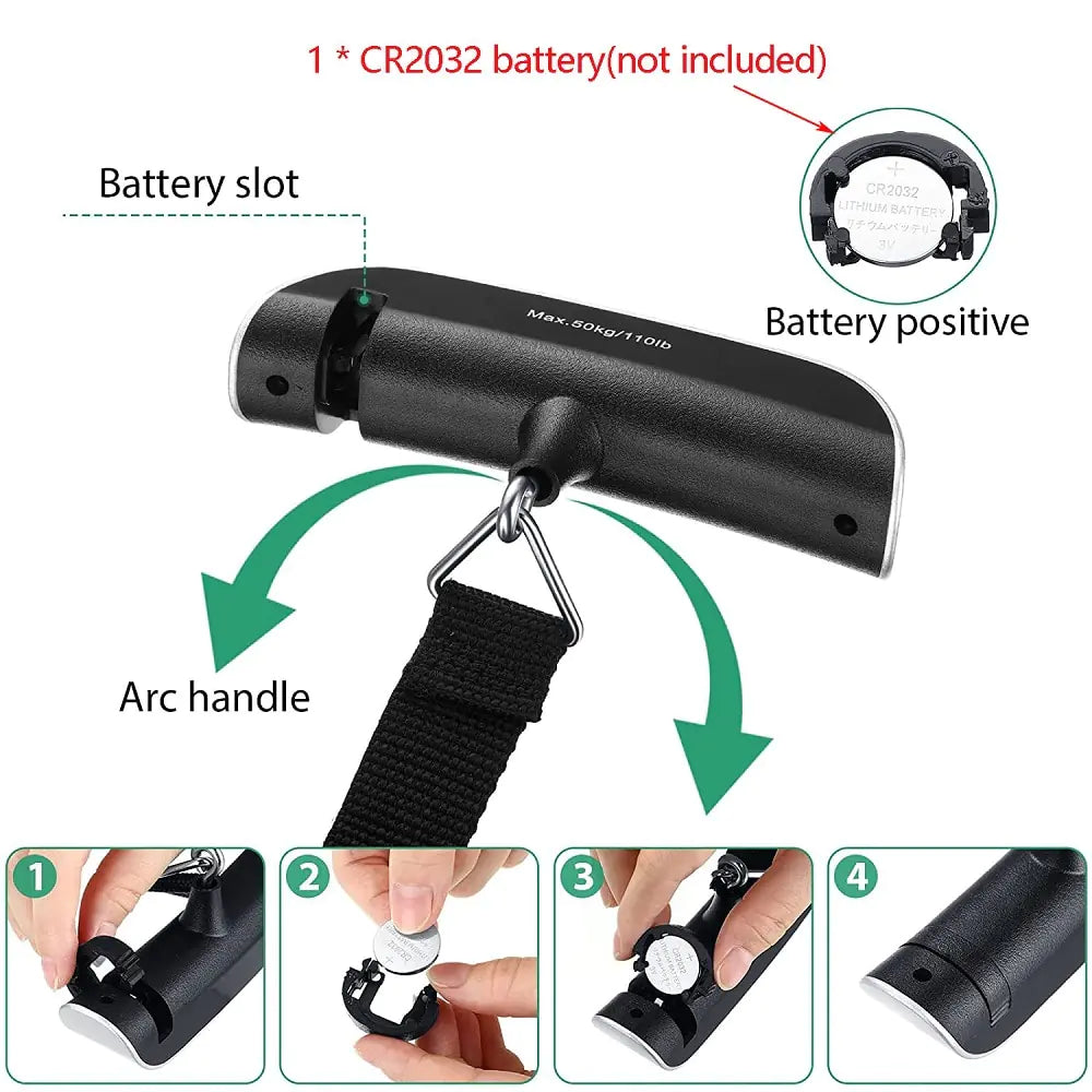 Portable Handheld Luggage Scale Pi-Mart