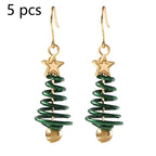 Christmas Earrings Tree Star DIY Earrings Lootquake LLC