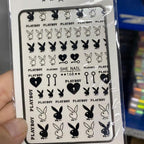 Nail Art Stickers Red Lips Nails Decals Sticker Hot Sexy Girl Tip Back Glue Decal Cool Lollipop Self Adhesive Acrylic Tips Tool Decoration White Feather Lace Flower Leaf Carving Design Exquisite Pattern Nail Art Supplies Self-Adhesive Nail Stevvex