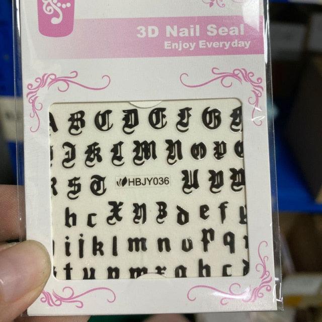 Nail Art Stickers Red Lips Nails Decals Sticker Hot Sexy Girl Tip Back Glue Decal Cool Lollipop Self Adhesive Acrylic Tips Tool Decoration White Feather Lace Flower Leaf Carving Design Exquisite Pattern Nail Art Supplies Self-Adhesive Nail Stevvex