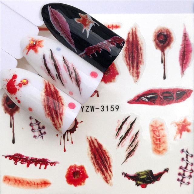 Nail Art Water Transfer Stickers Anime Mouse Animal Kid slider adhesive Watermark Decals Women Beauty Wedding Nails  Decal Self-Adhesive 3D Wave Design Decoration for Women Girls Art Stickers Decal Decoration Metallic Curve Strip Line Nail Stevvex