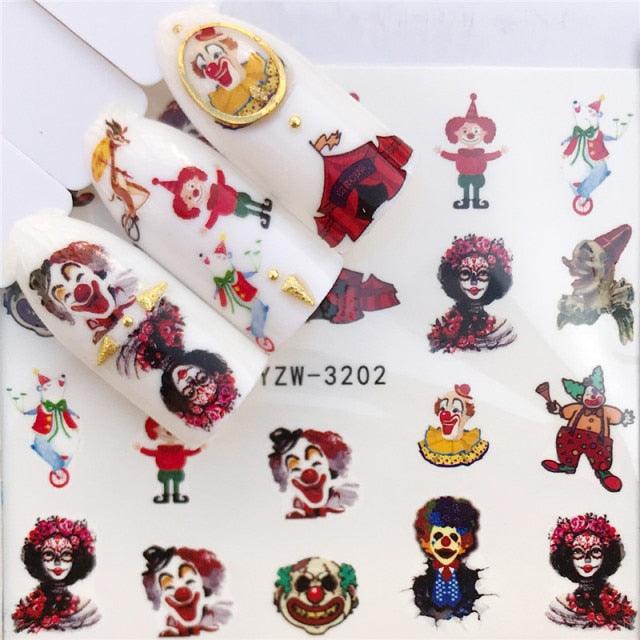 Nail Art Water Transfer Stickers Anime Mouse Animal Kid slider adhesive Watermark Decals Women Beauty Wedding Nails  Decal Self-Adhesive 3D Wave Design Decoration for Women Girls Art Stickers Decal Decoration Metallic Curve Strip Line Nail Stevvex