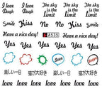 Nail Art Water Transfer Stickers Anime Mouse Animal Kid slider adhesive Watermark Decals Women Beauty Wedding Nails  Decal Self-Adhesive 3D Wave Design Decoration for Women Girls Art Stickers Decal Decoration Metallic Curve Strip Line Nail Stevvex