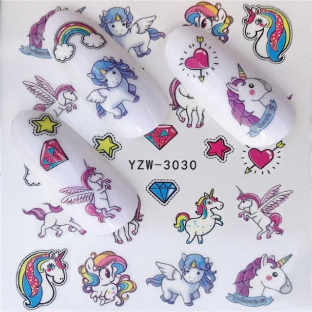 Nail Art Water Transfer Stickers Anime Mouse Animal Kid slider adhesive Watermark Decals Women Beauty Wedding Nails  Decal Self-Adhesive 3D Wave Design Decoration for Women Girls Art Stickers Decal Decoration Metallic Curve Strip Line Nail Stevvex