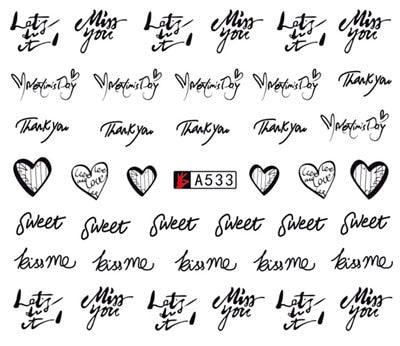 Nail Art Water Transfer Stickers Anime Mouse Animal Kid slider adhesive Watermark Decals Women Beauty Wedding Nails  Decal Self-Adhesive 3D Wave Design Decoration for Women Girls Art Stickers Decal Decoration Metallic Curve Strip Line Nail Stevvex