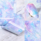 Nail Foils Marble Series Nail Art Transfer Sticker Paper Gold Line Foils Bright Marble Design Decoration Marble Nail Art Stickers Water Transfer Nail Decals Full Wraps Gradient Acrylic Nail Kits for Women Manicure Decoration Accessories