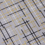 Nail Strip Stickers Black Gold Rose Gold Silver Metal Strip Tape Nail Art Adhesive Foil Tips Nail Sticker Decals Metallic Curve Strip Line Nail Decal Self-Adhesive 3D Wave Design Decoration for Women Girls Tape Nail Art Stickers Decal Decoration Stevvex