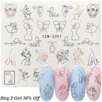 Nail Watermark Decals Sexy lips Middle finger Sexy girl Water Transfer Slider Russia Words Manicure Tattoos Sliders For Manicure Women Kids Girls Manicure Decoration Nail Art Supplies 3D Self-Adhesive Nail Decals Designer Nail Stickers for Acrylic Nails Stevvex