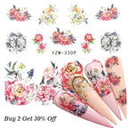 Nail Watermark Decals Sexy lips Middle finger Sexy girl Water Transfer Slider Russia Words Manicure Tattoos Sliders For Manicure Women Kids Girls Manicure Decoration Nail Art Supplies 3D Self-Adhesive Nail Decals Designer Nail Stickers for Acrylic Nails Stevvex