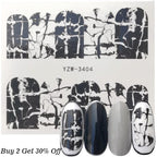 Nail Watermark Decals Sexy lips Middle finger Sexy girl Water Transfer Slider Russia Words Manicure Tattoos Sliders For Manicure Women Kids Girls Manicure Decoration Nail Art Supplies 3D Self-Adhesive Nail Decals Designer Nail Stickers for Acrylic Nails Stevvex